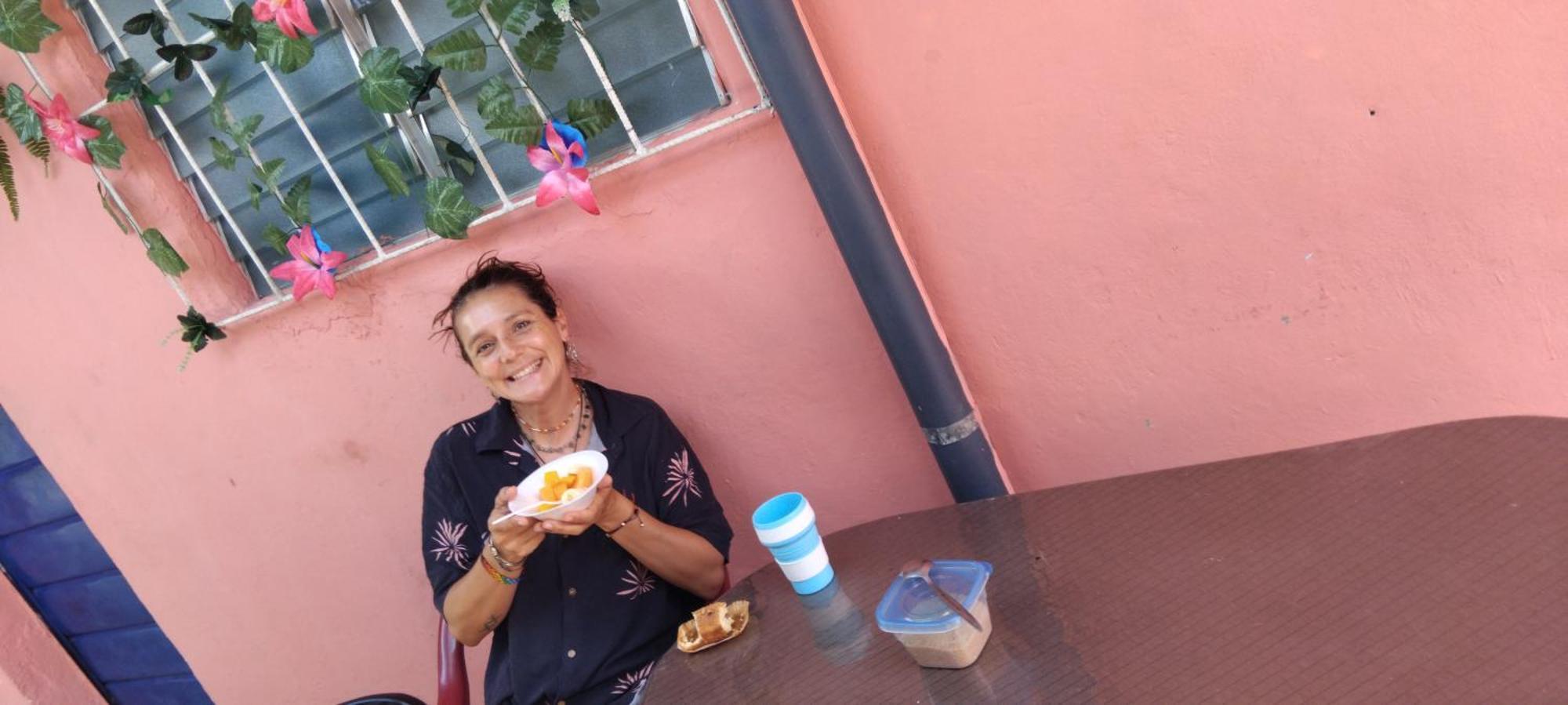 El Pacifico Hostel Juayúa Eksteriør bilde